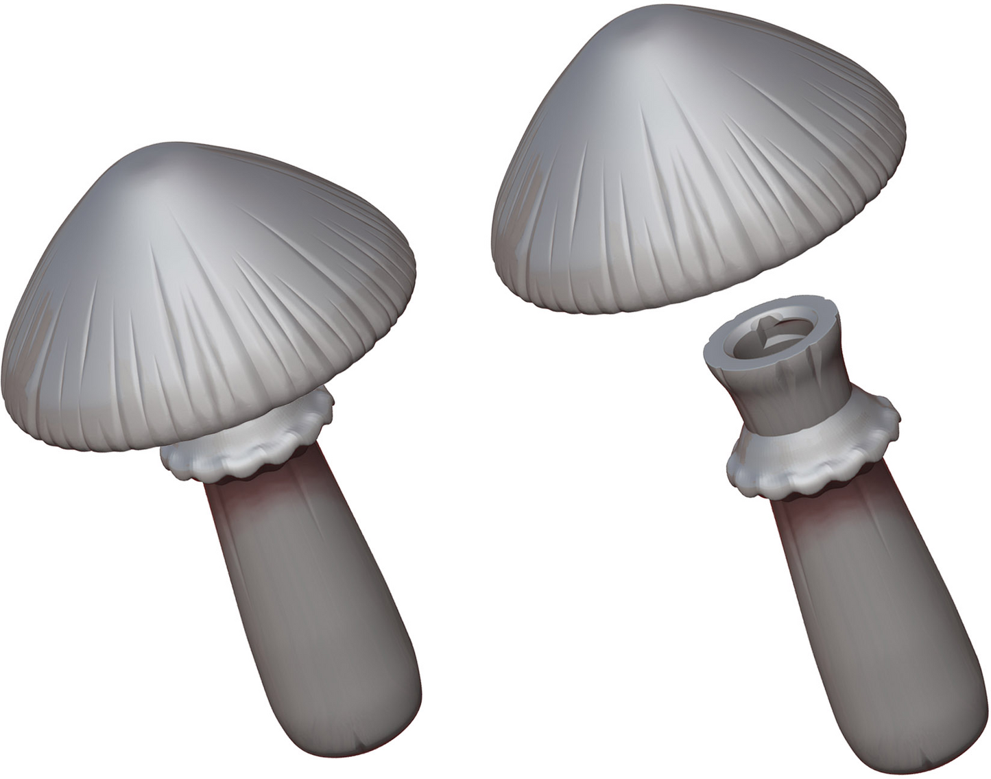 Ars Moriendi - Tiny Potions Dice Holder - Mushroom - DnD/TTRPG/Roleplaying/Wargames - Helios3DPrinting