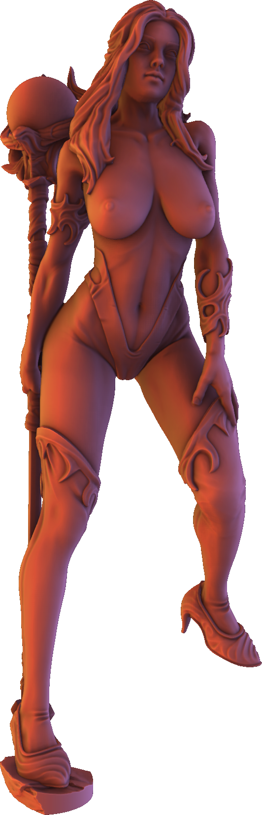 Nomad Sculpts - Mystic Pin-Ups #9 - 75mm Pin Up/Figure/Model/Diorama