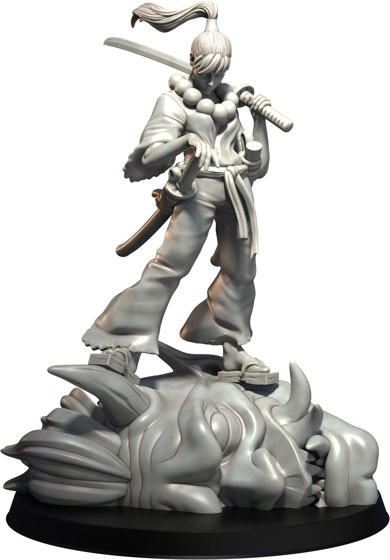 3D IPStudios - Female Warriors #1 - Nakano - Pin Up/Figure/Model/Diorama - Helios3DPrinting