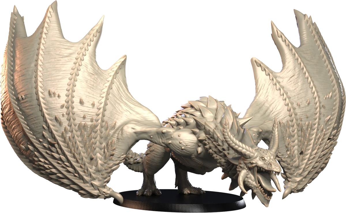 3D IPStudios - Dragons Worlds #2 - Nyxarion - DnD/TTRPG Figure/Miniature