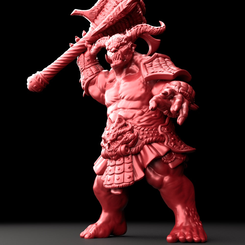 Brayan Nafarrate - Bestiary #5 - Oni Ogre #1 - DnD/TTRPG Figure/Miniature