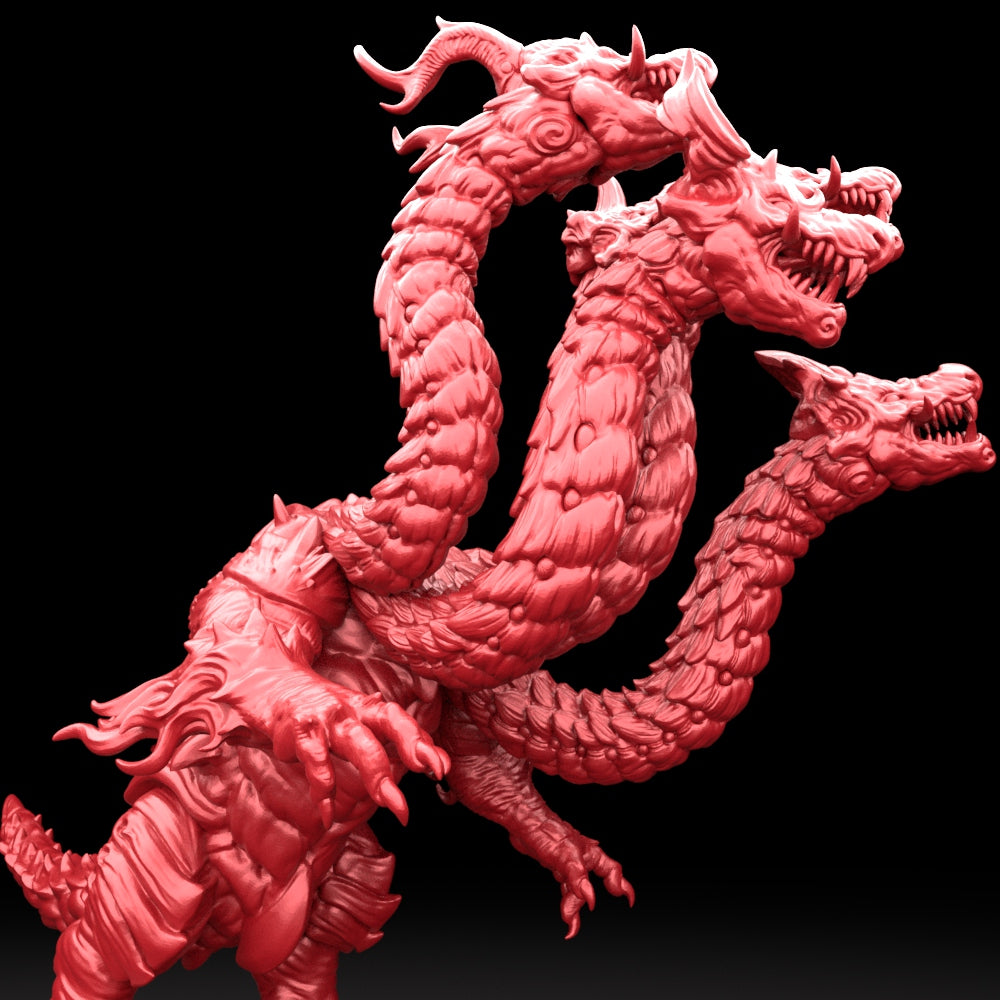 Brayan Nafarrate - Bestiary #5 - Orochi Dragon #2 - DnD/TTRPG Figure/Miniature