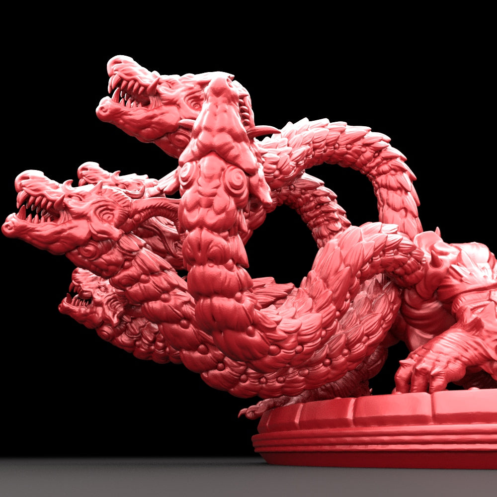 Brayan Nafarrate - Bestiary #5 - Orochi Dragon #3 - DnD/TTRPG Figure/Miniature