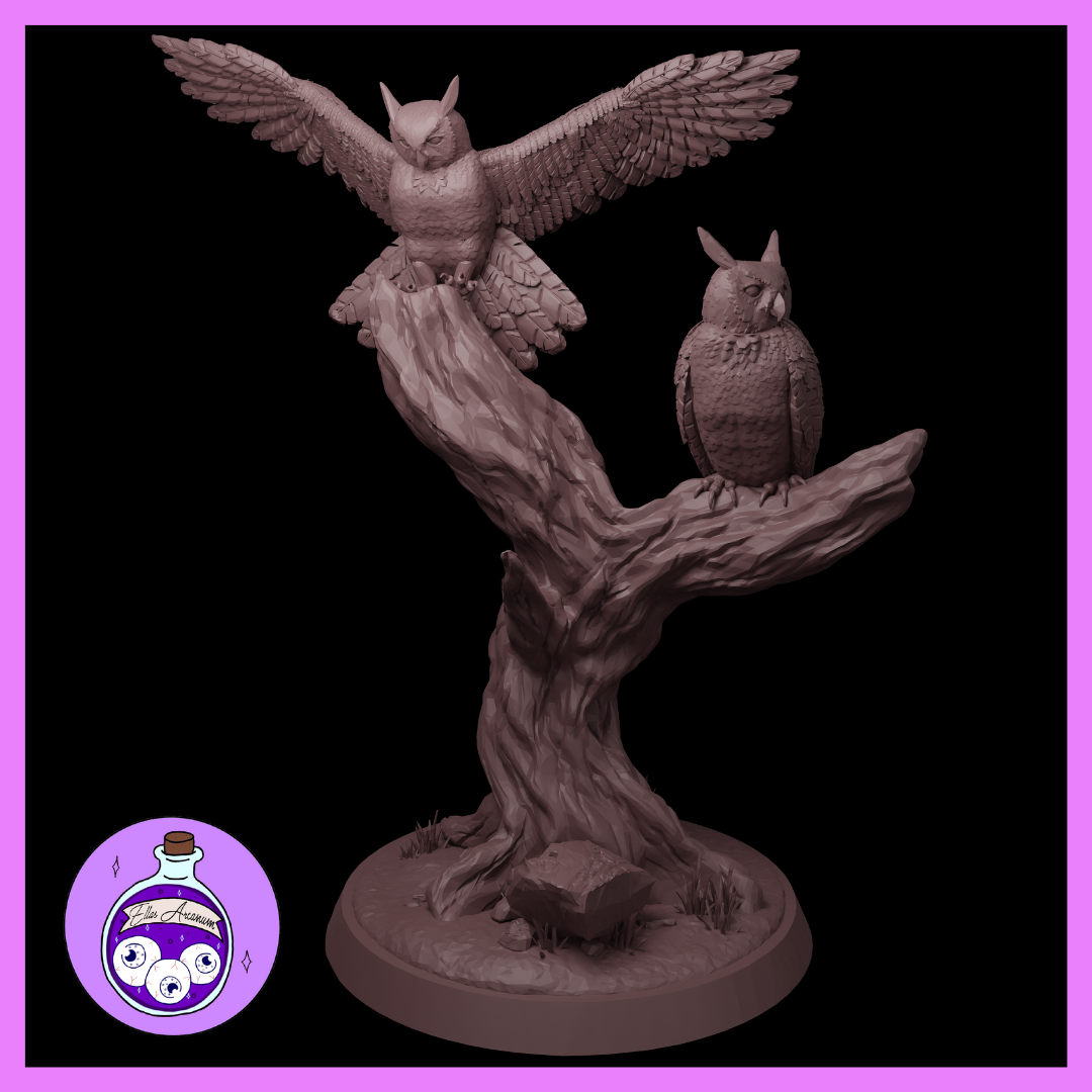 Ella's Arcanum - Wild Hunt - Owl Trees - DnD/Pathfinder/TTRPG