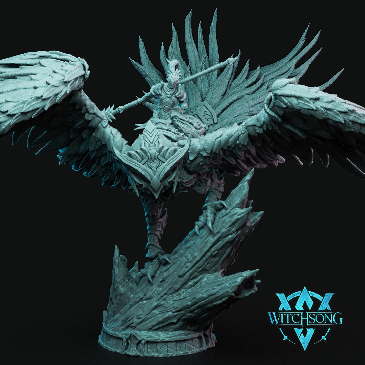 Witchsong Miniatures - Owlgod Parliament - Wingsworn Acolytes - 3 Poses - DnD/TTRPG Figure/Miniature