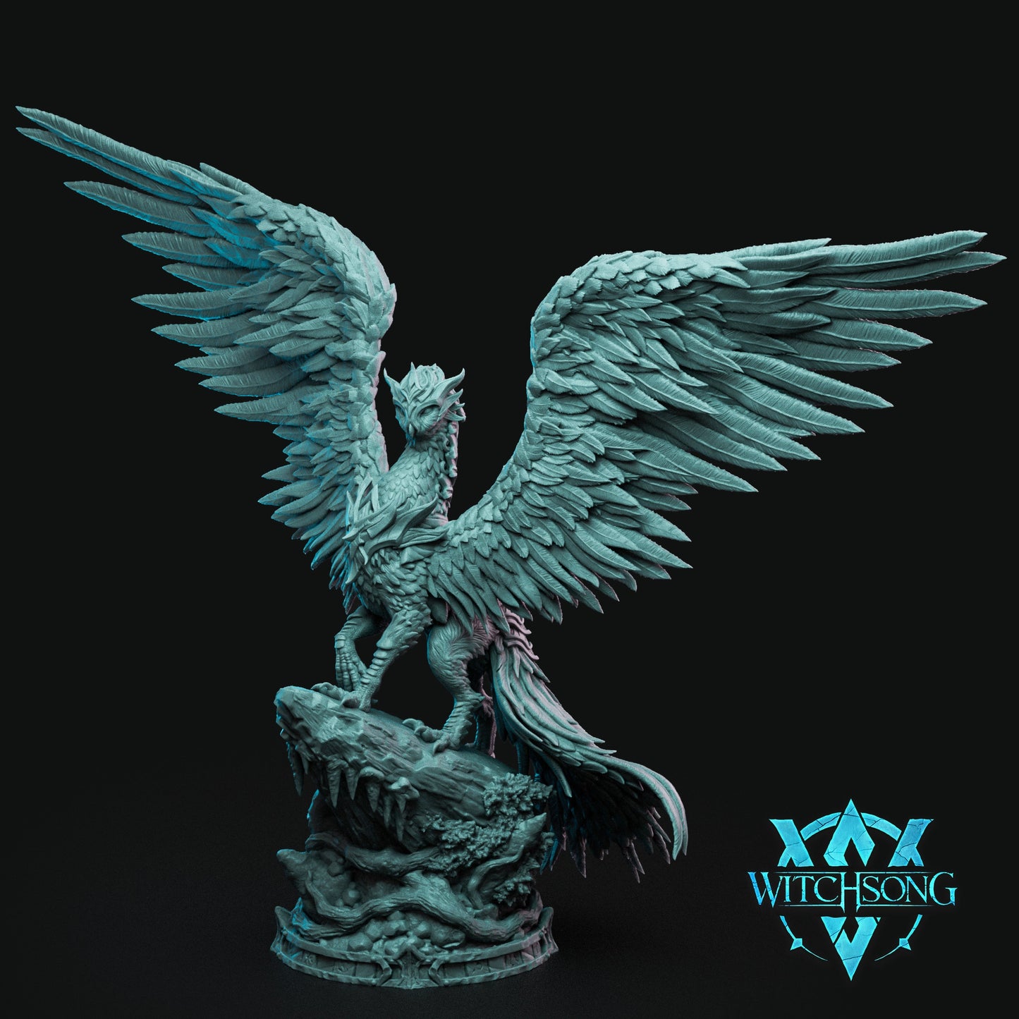 Witchsong Miniatures - Owlgod Parliament - Archimedes - Helios3DPrinting