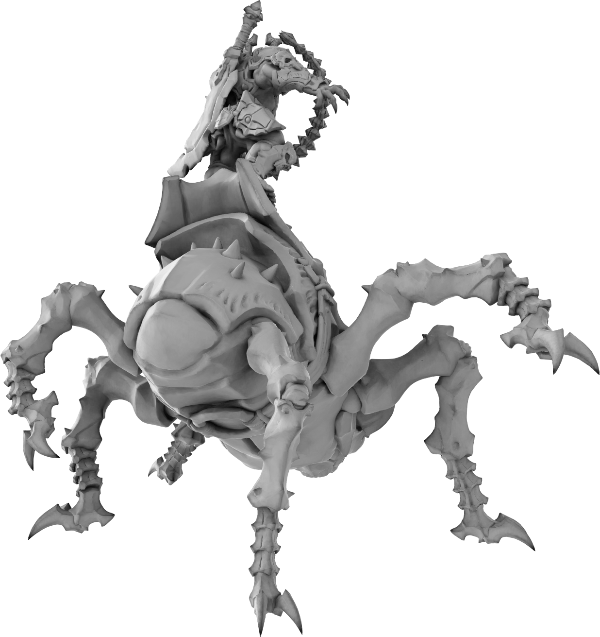 Brayan Nafarrate - Demon Punisher #2 - DnD/TTRPG Figure/Miniature