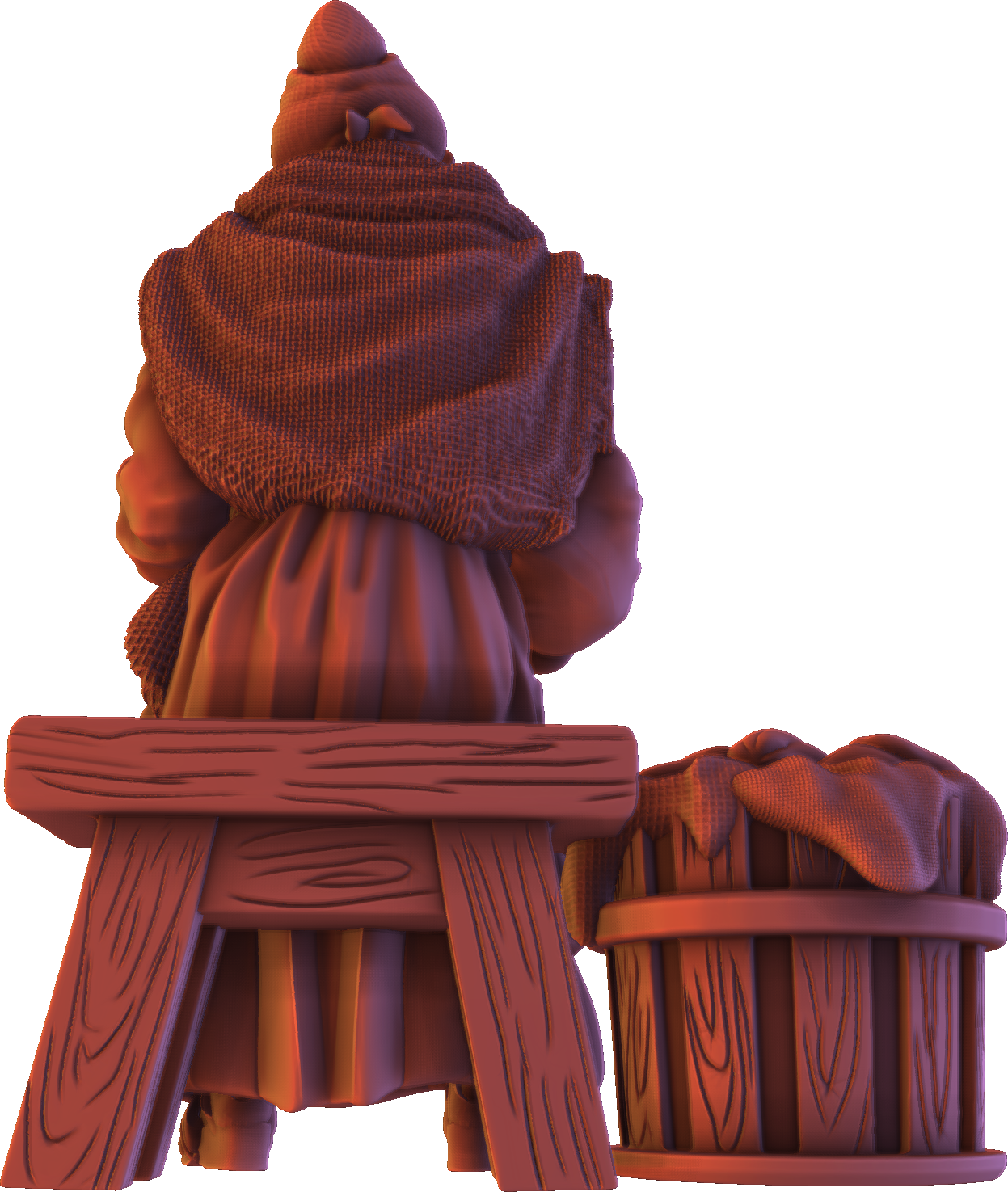 Forged Path - Willowbrook Underworld - Panhandlers - DnD/TTRPG Figure/Miniature