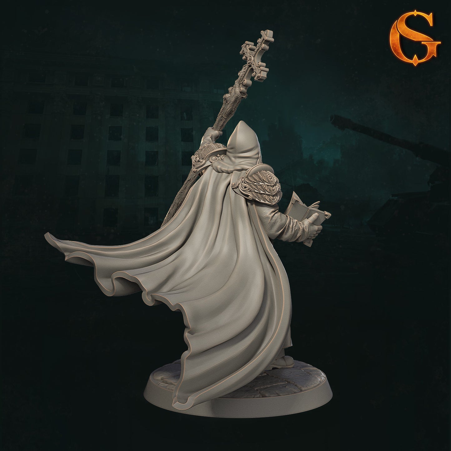 Solgoodcreations - Demonic Incursion in Kharkiv - Patriarch Cyril - DnD/TTRPG Figure/Miniature