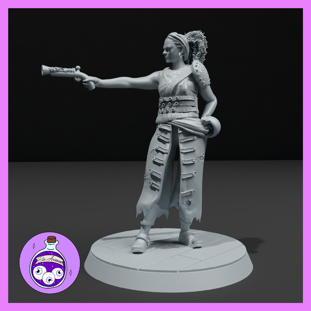 Ella's Arcanum - RPG Essentials #2 - Pirate Corsair - DnD/Pathfinder/TTRPG