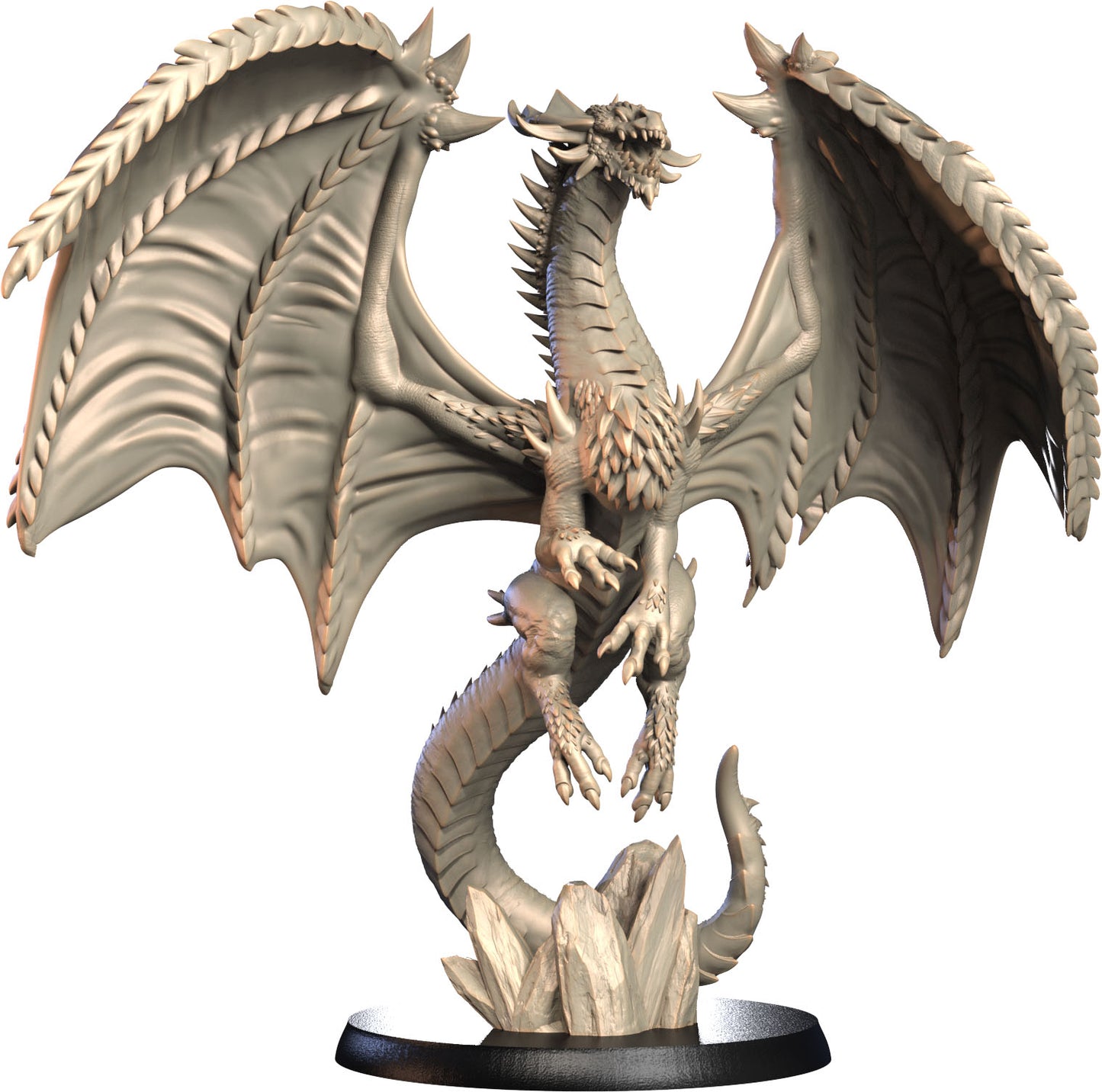 3D IPStudios - Dragons Worlds #2 - Reilus - DnD/TTRPG Figure/Miniature - Helios3DPrinting