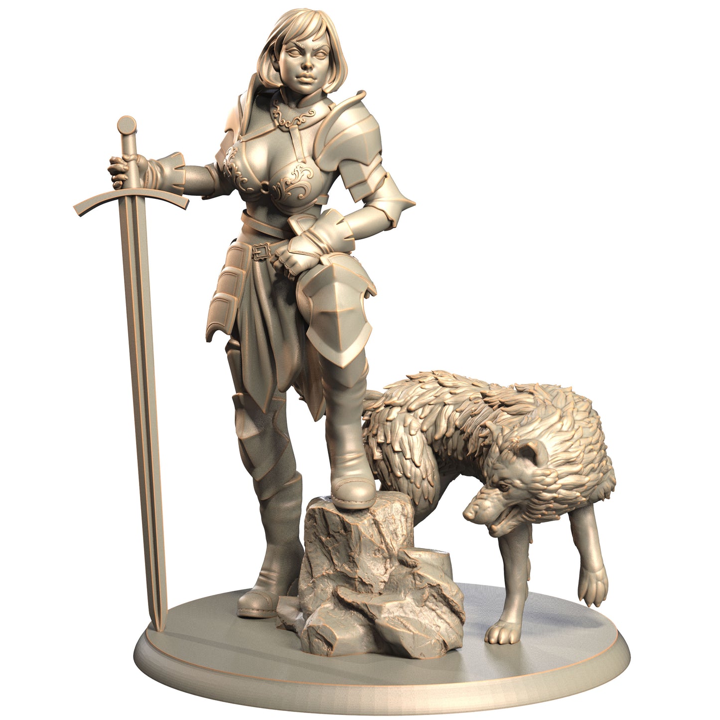3D IPStudios - Valerie the Vampire Hunter - Pin Up/Figure/Figurine/Diorama - Helios3DPrinting