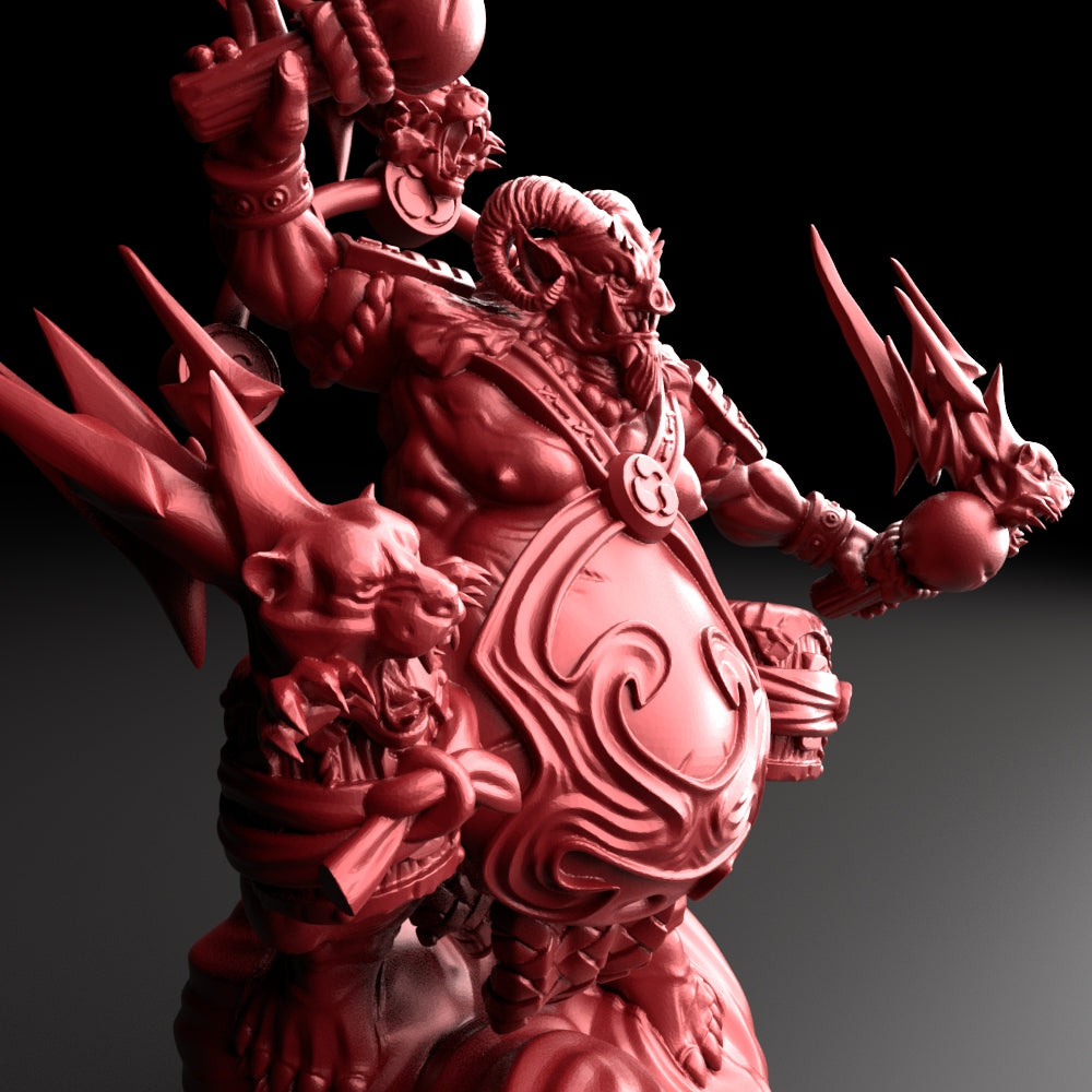 Brayan Nafarrate - Bestiary #5 - Raijin #2 - DnD/TTRPG Figure/Miniature