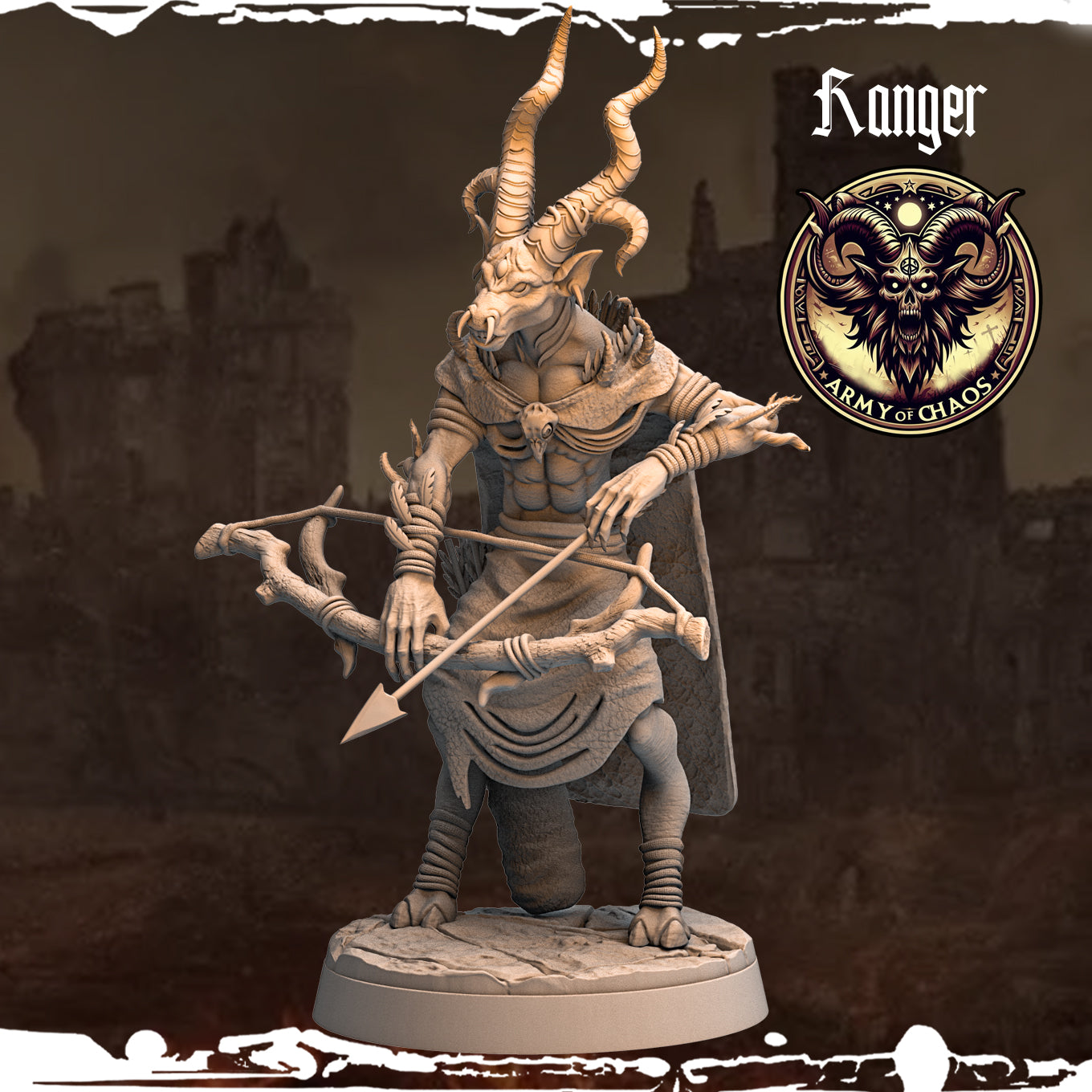 Monolith Arts - Beasts - Ranger #10 - DnD/TTRPG Figure/Miniature