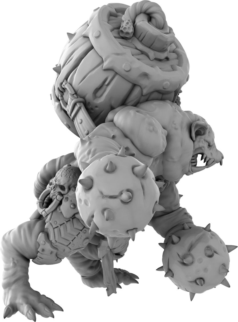 Brayan Nafarrate - Rat w/Bomb #3 - DnD/TTRPG Figure/Miniature