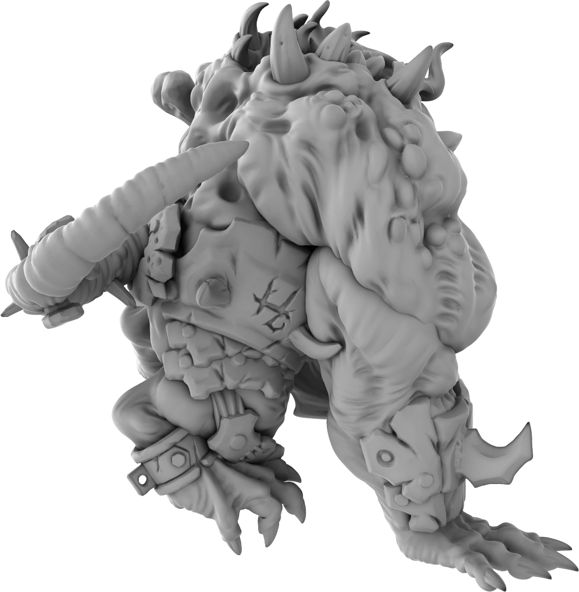 Brayan Nafarrate - Rat Ogre #2 - DnD/TTRPG Figure/Miniature