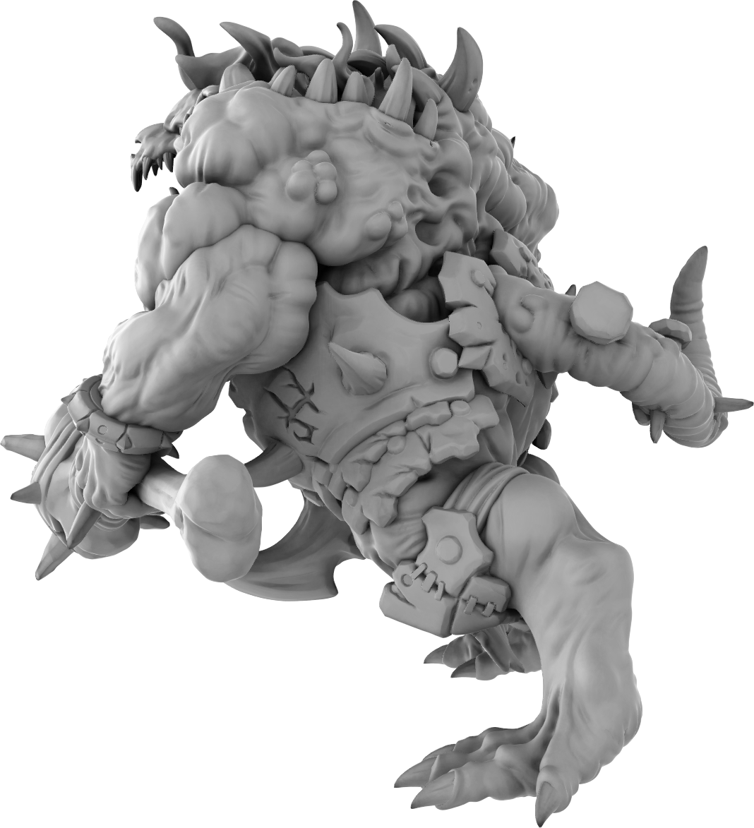 Brayan Nafarrate - Rat Ogre #3 - DnD/TTRPG Figure/Miniature