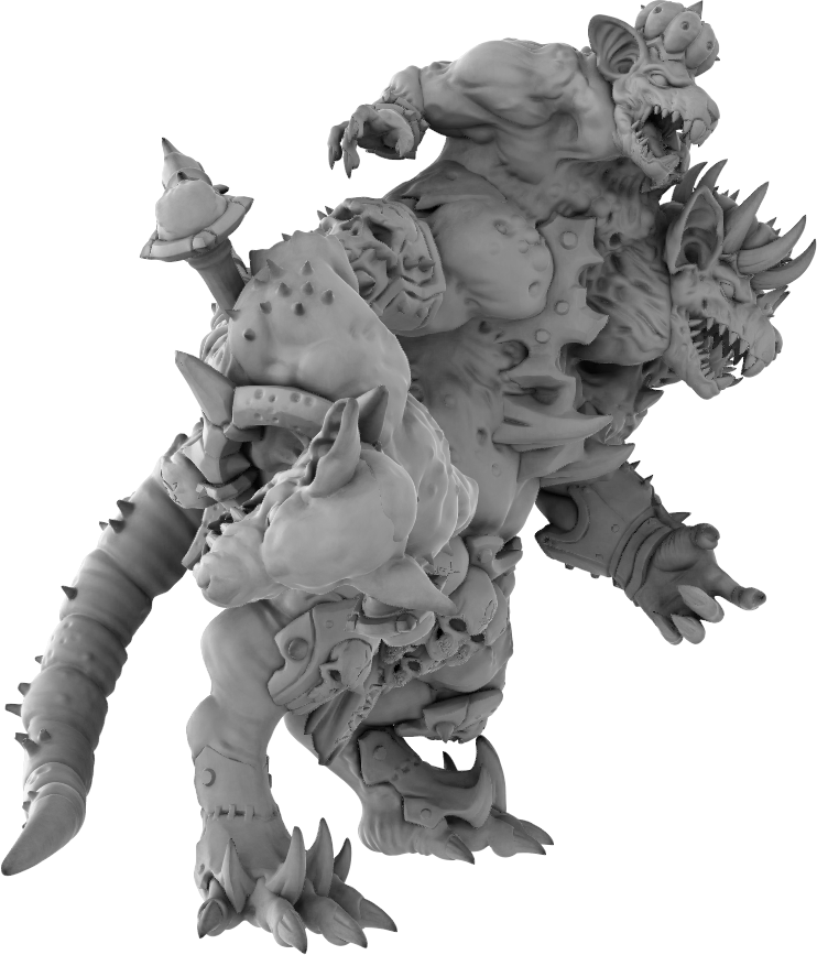 Brayan Nafarrate - Rat King #2 - DnD/TTRPG Figure/Miniature