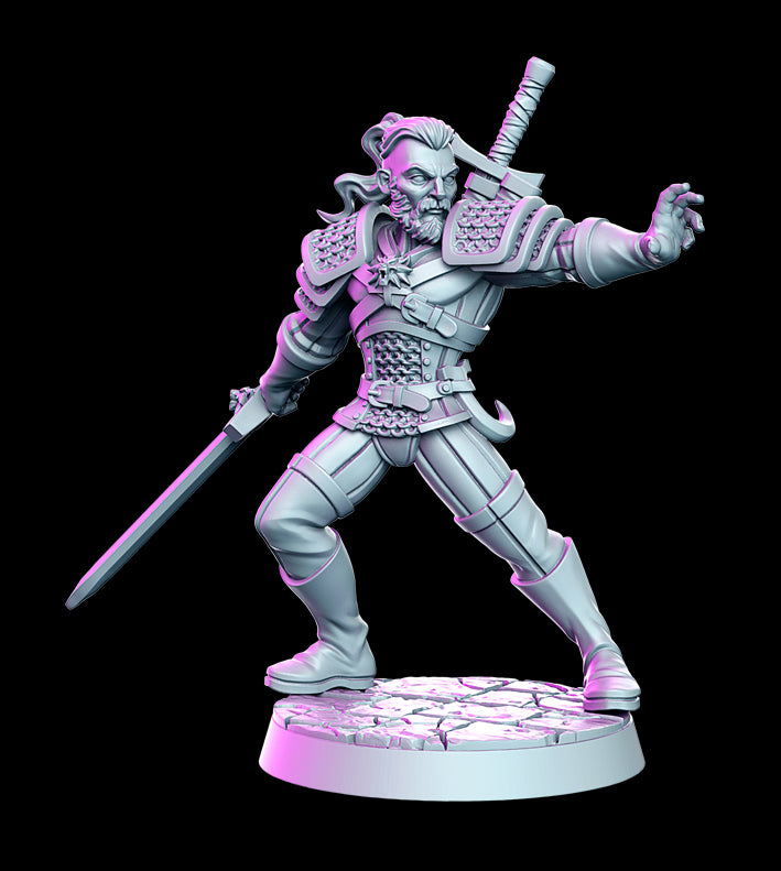 RN Estudio - Time to Hunt #2 - Ravhald of Giva - DnD/TTRPG Figure/Miniature