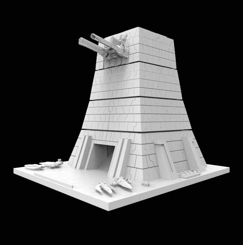 Possibly Cool Dice Tower - Star Force - DnD/TTRPG/Roleplaying/Wargames