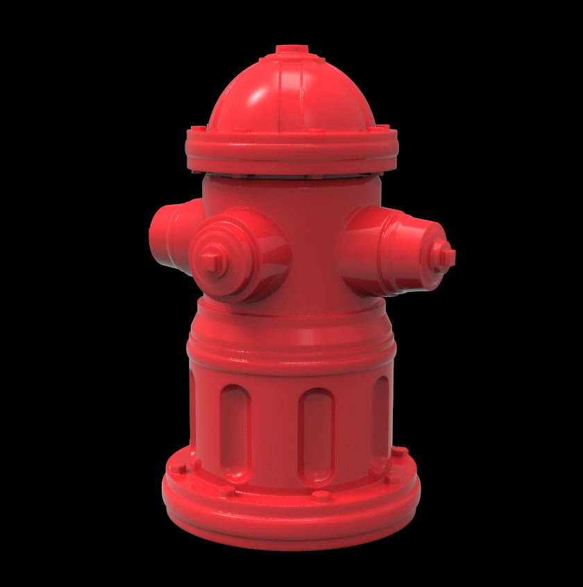 Possibly Cool Dice Box/Case - Hydrant - DnD/TTRPG/Roleplaying/Wargames