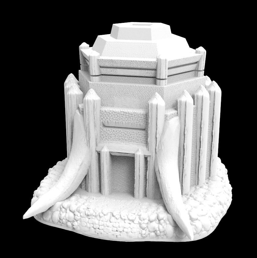 Possibly Cool Dice Box/Case - Orc Fortress - DnD/TTRPG/Roleplaying/Wargames