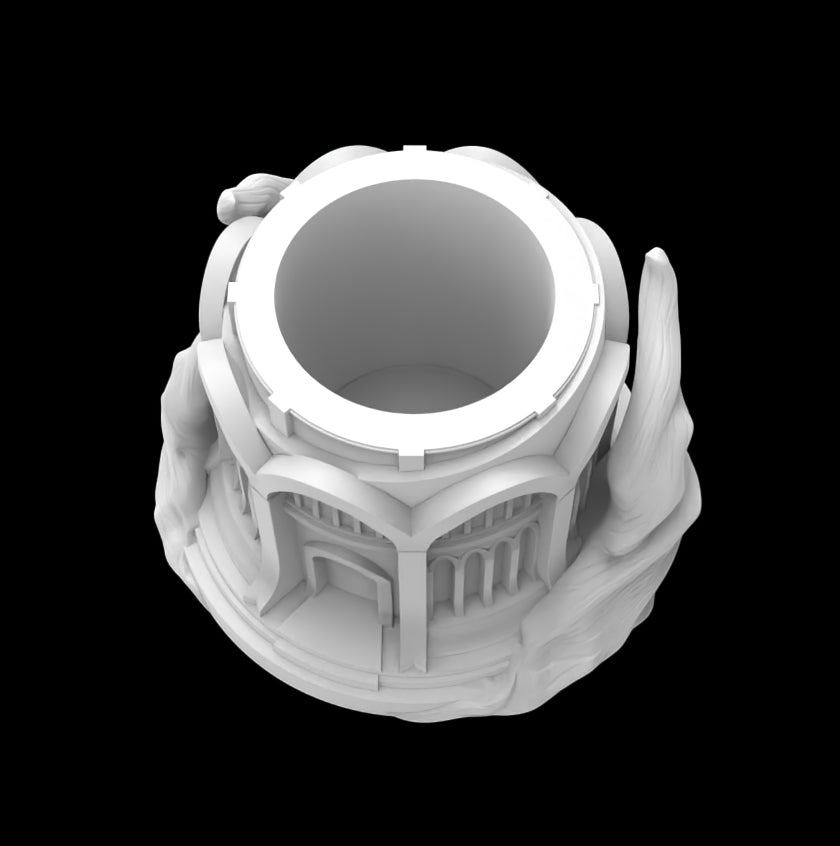 Possibly Cool Dice Box/Case - Elven - DnD/TTRPG/Roleplaying/Wargames