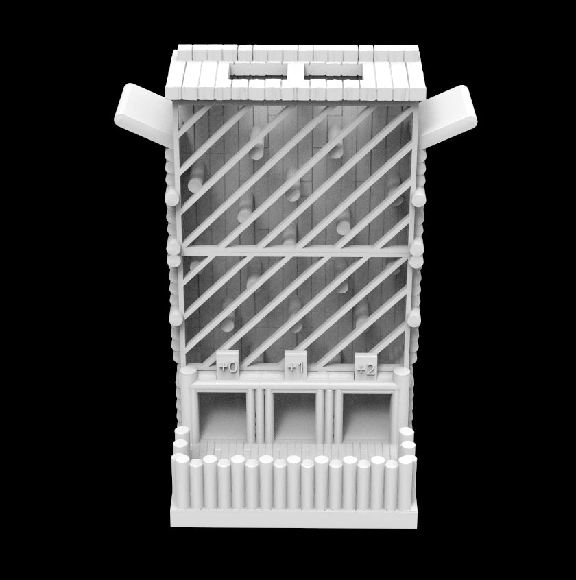 Possibly Cool Dice Tower - Damage Ex Machina - DnD/TTRPG/Roleplaying/Wargames