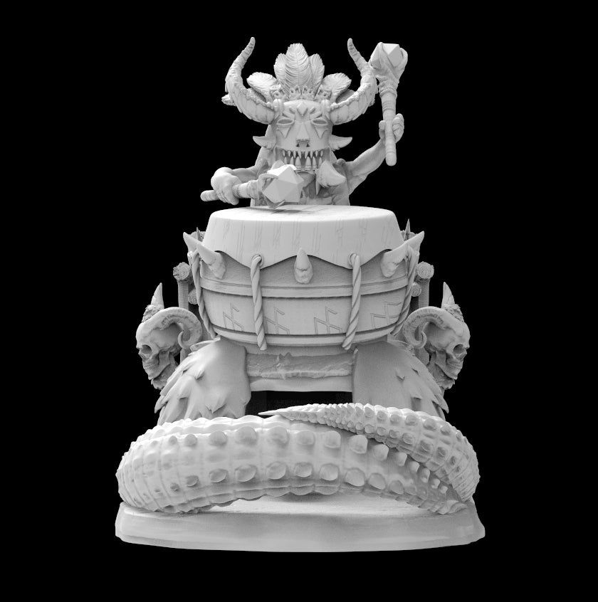 Possibly Cool Dice Tower - Witch Doctor - DnD/TTRPG/Roleplaying/Wargames