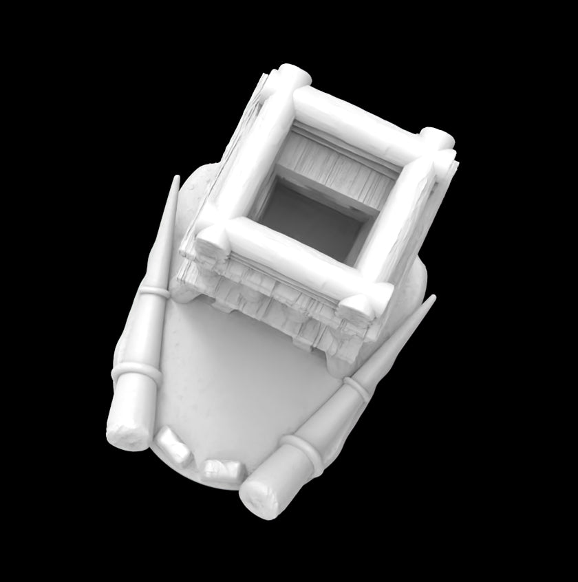 Possibly Cool Dice Tower - Loxodon - DnD/TTRPG/Roleplaying/Wargames