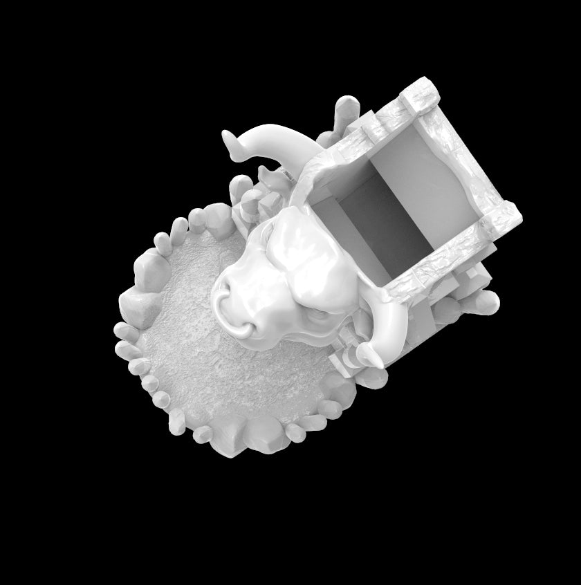 Possibly Cool Dice Tower - Classic Minotaur - DnD/TTRPG/Roleplaying/Wargames