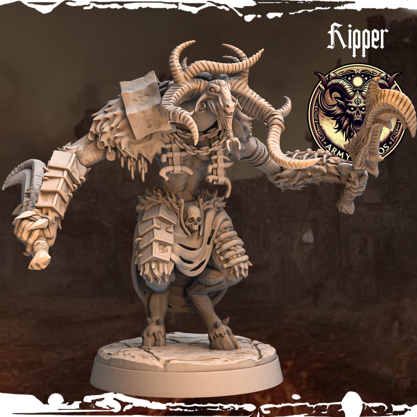 Monolith Arts - Beasts - Ripper #4 - DnD/TTRPG Figure/Miniature