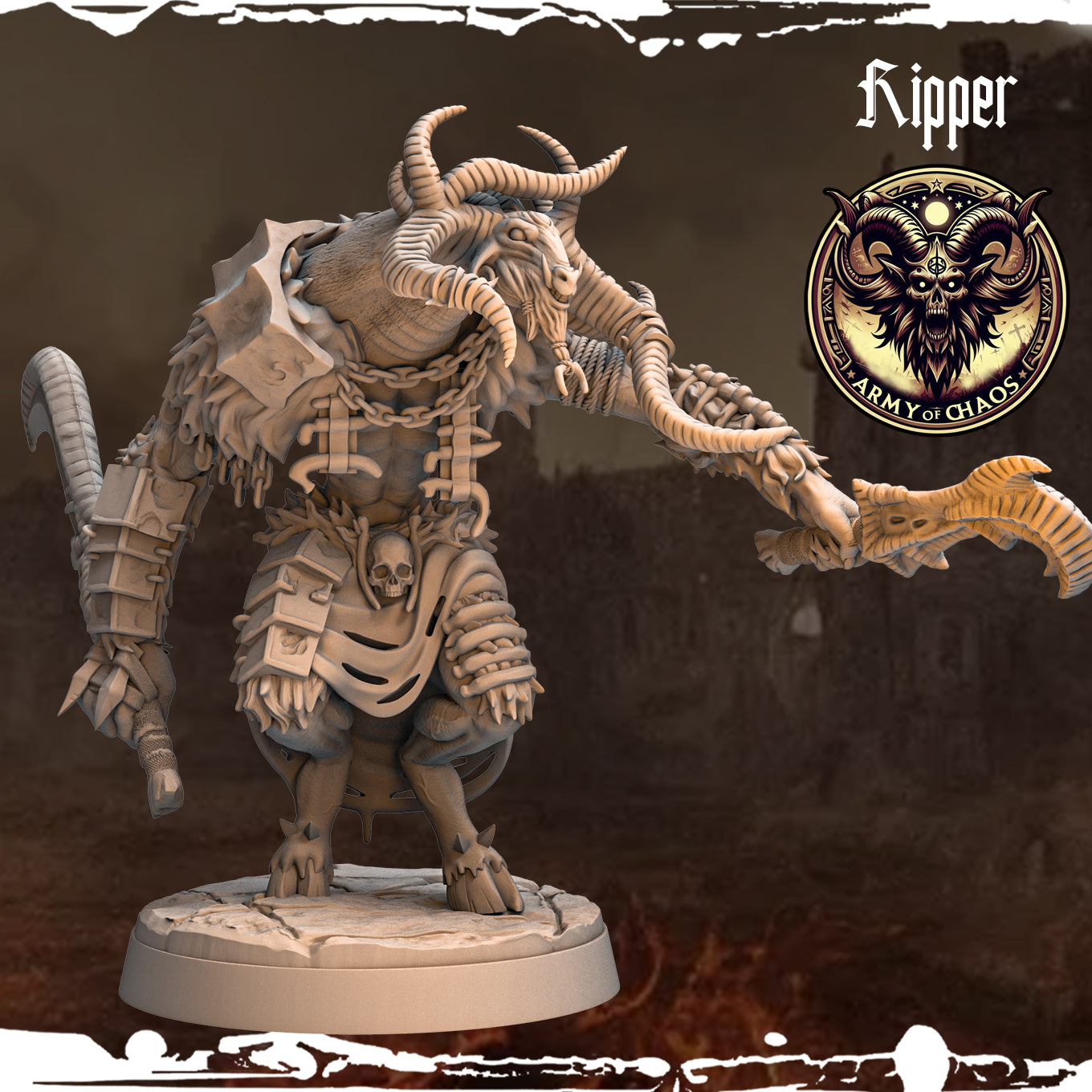 Monolith Arts - Beasts - Ripper #7 - DnD/TTRPG Figure/Miniature