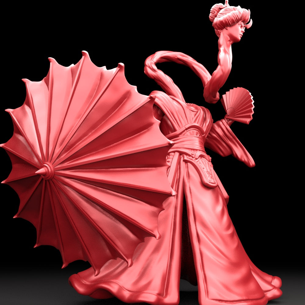 Brayan Nafarrate - Bestiary #5 - Rokurokubi #2 - DnD/TTRPG Figure/Miniature