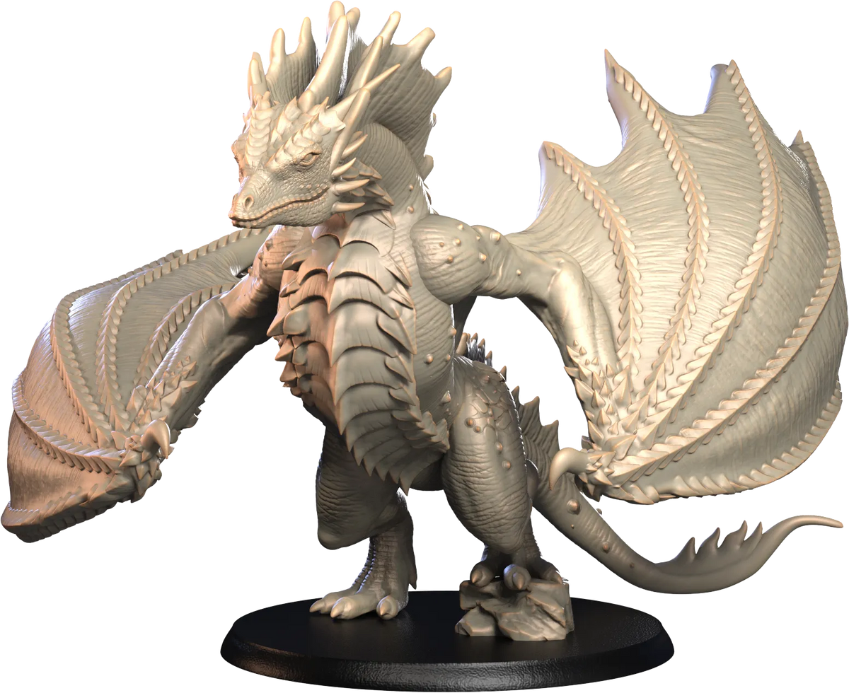 3D IPStudios - Dragons Worlds #2 - Seraphyra - DnD/TTRPG Figure/Miniature