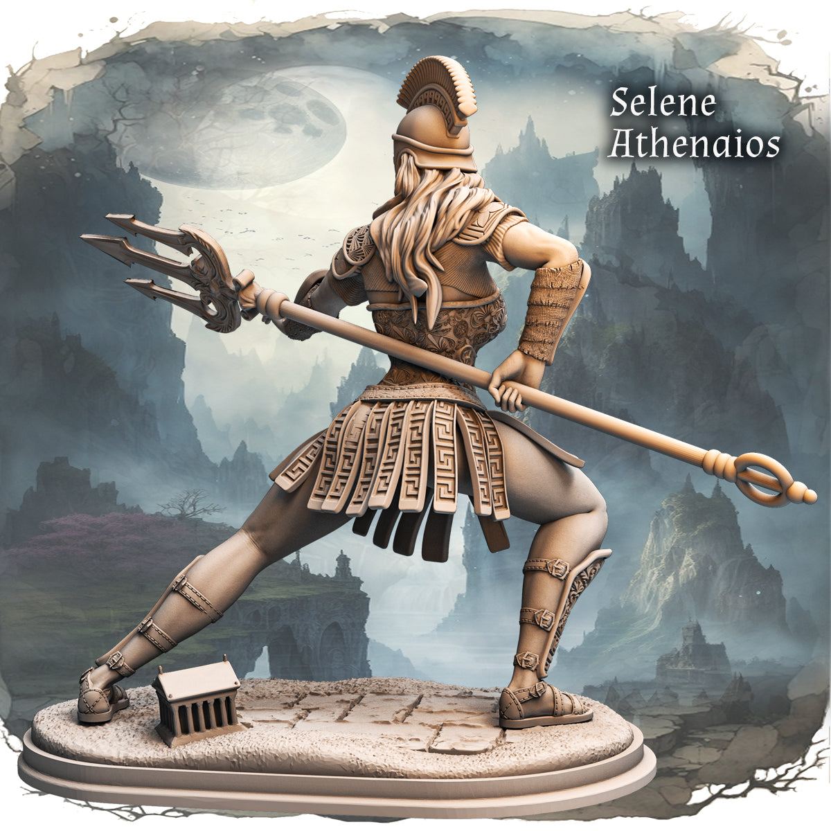 Haito - Legendary Heros - Selene Athenaios - 180mm Pin Up/Figure/Model/Diorama