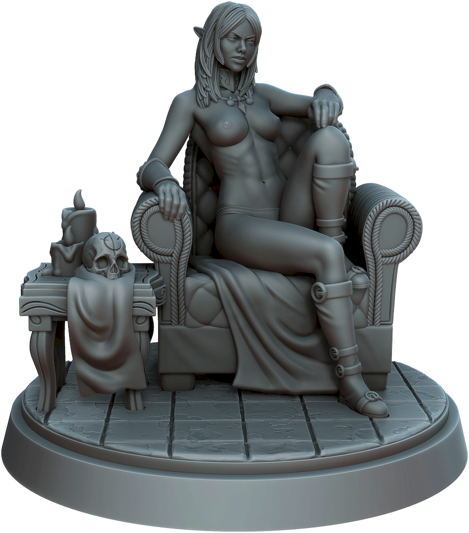 Vortex Studios - Vampires - Serena Krovzovich Diorama - DnD/TTRPG Figure/Miniature