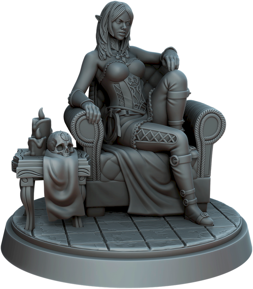 Vortex Studios - Vampires - Serena Krovzovich Diorama - DnD/TTRPG Figure/Miniature