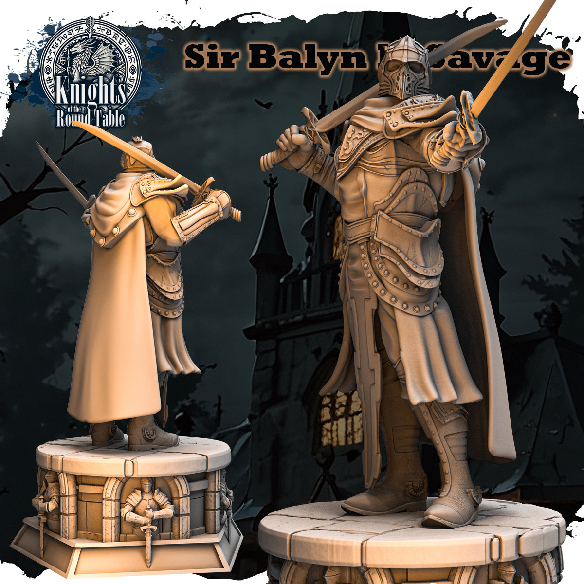 Haito - Round Table - Balyn la Savage - 150mm Pin Up/Figure/Model/Diorama