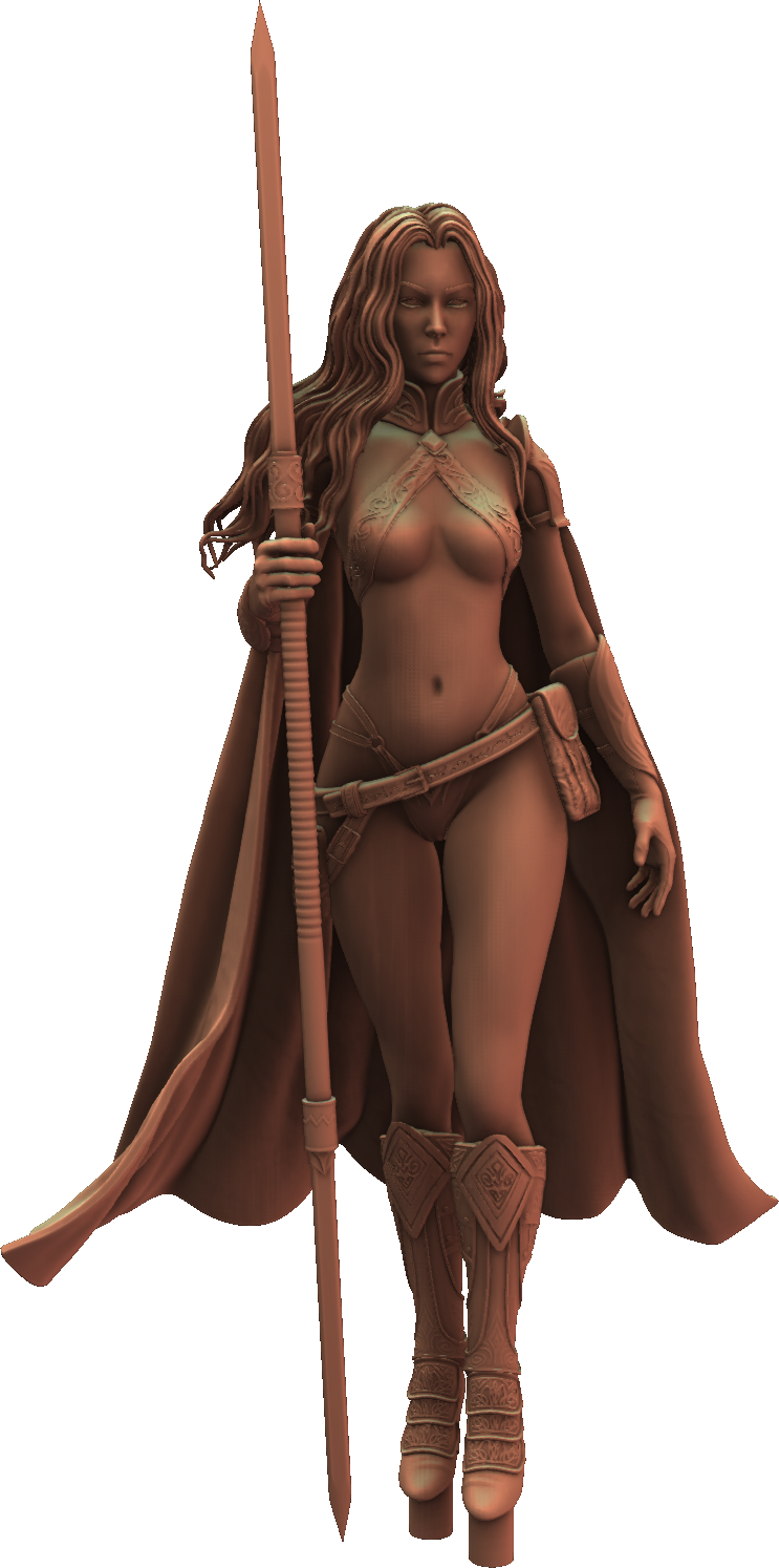 Figurine Emporium - Nordic Huntress Skäll - 170mm Pin Up/Figure/Model/Diorama