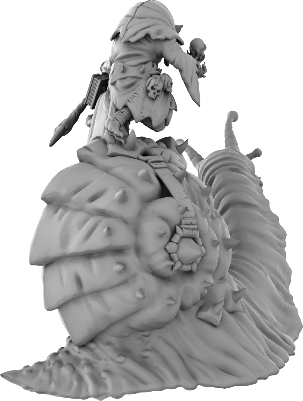 Brayan Nafarrate - Rat w/Snail #1 - DnD/TTRPG Figure/Miniature