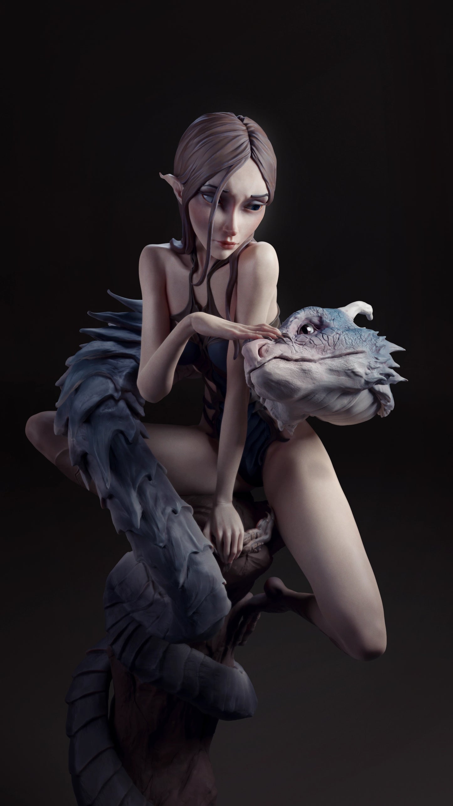 Arxila - Dark Delights - Solace - 75/120mm Pin Up/Figure/Model/Diorama