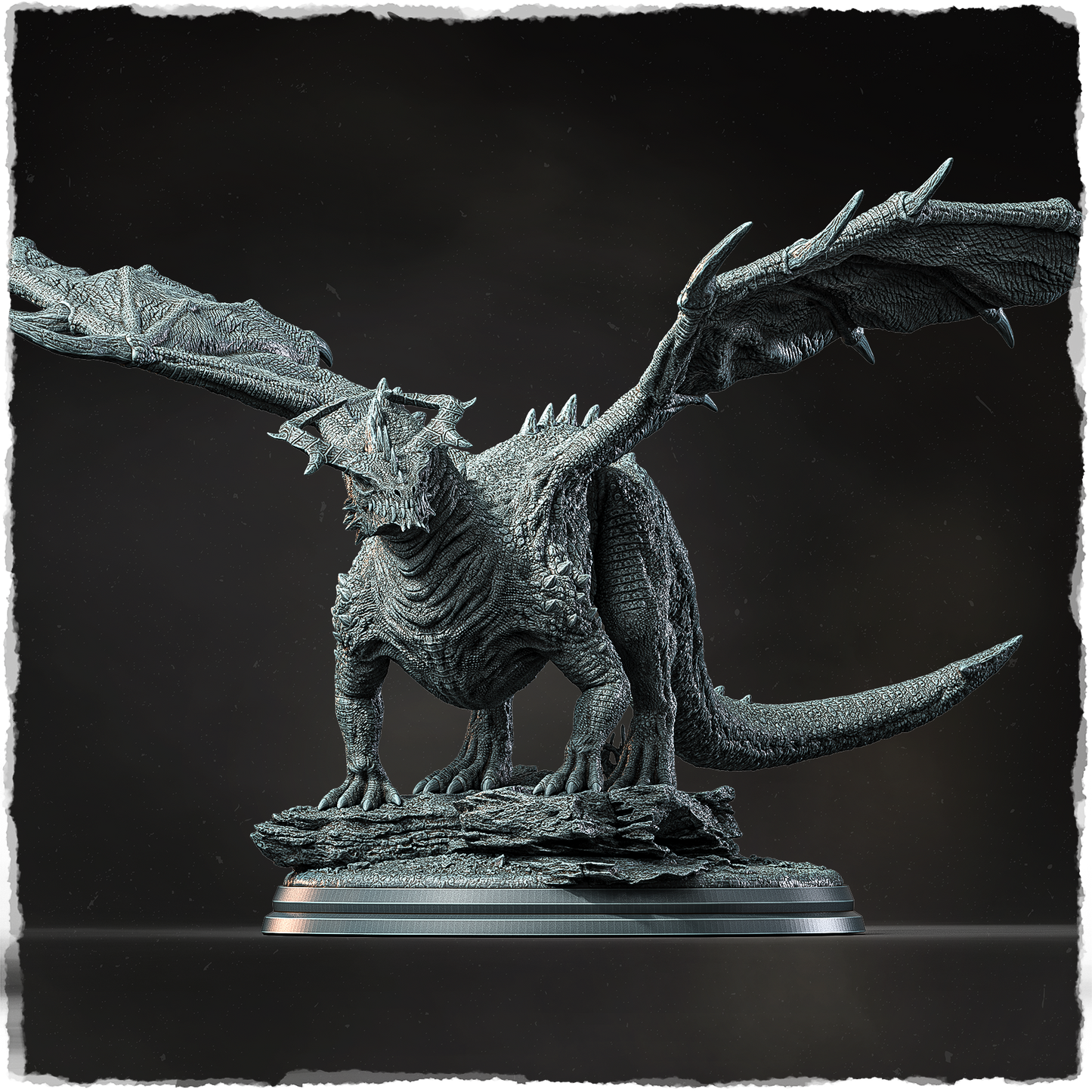 Evox Arts - World Dragons #4 - South European #1 - DnD/TTRPG Figure/Miniature