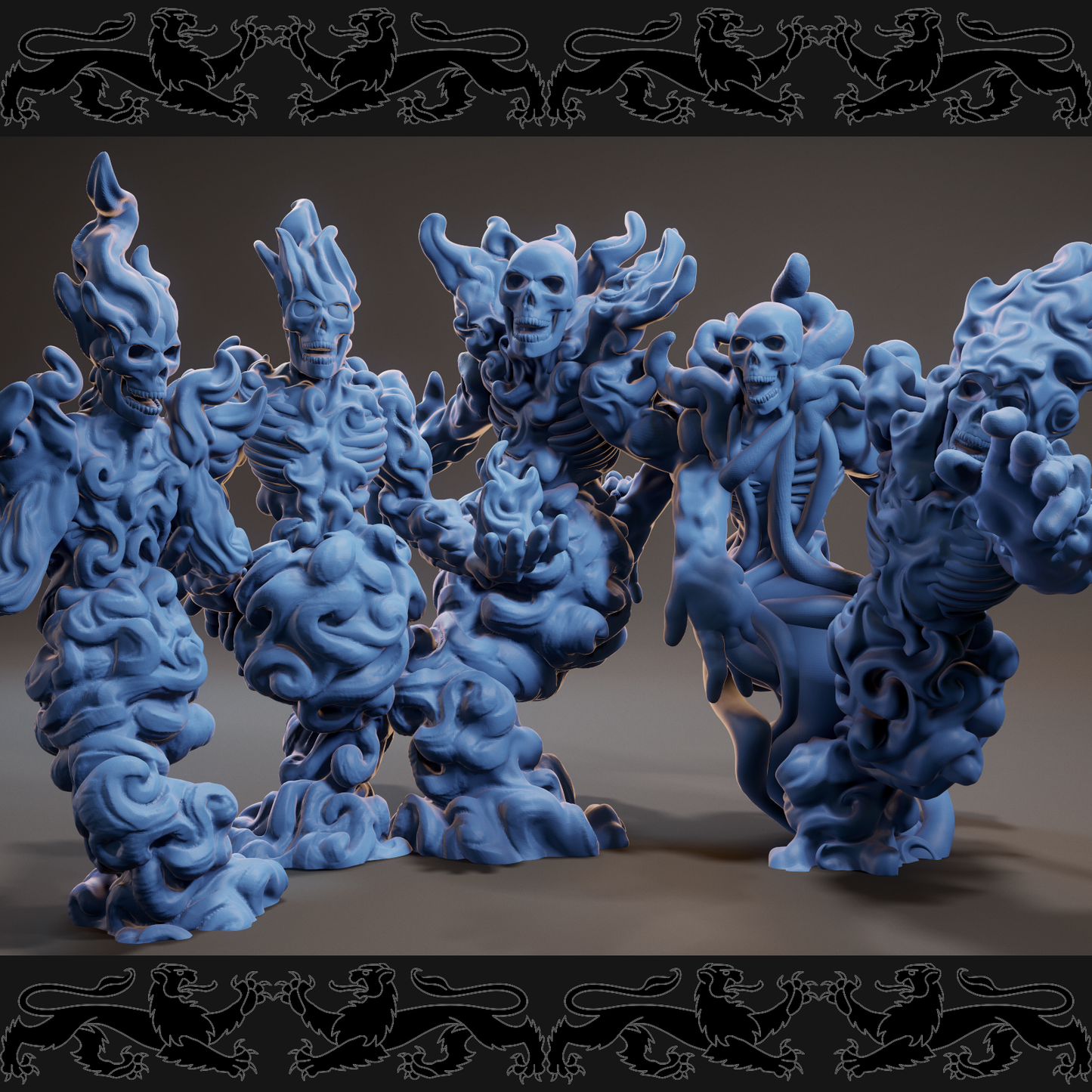 Brayan Nafarrate - Bestiary #3 - Spirits #1 - DnD/TTRPG Figure/Miniature Figure