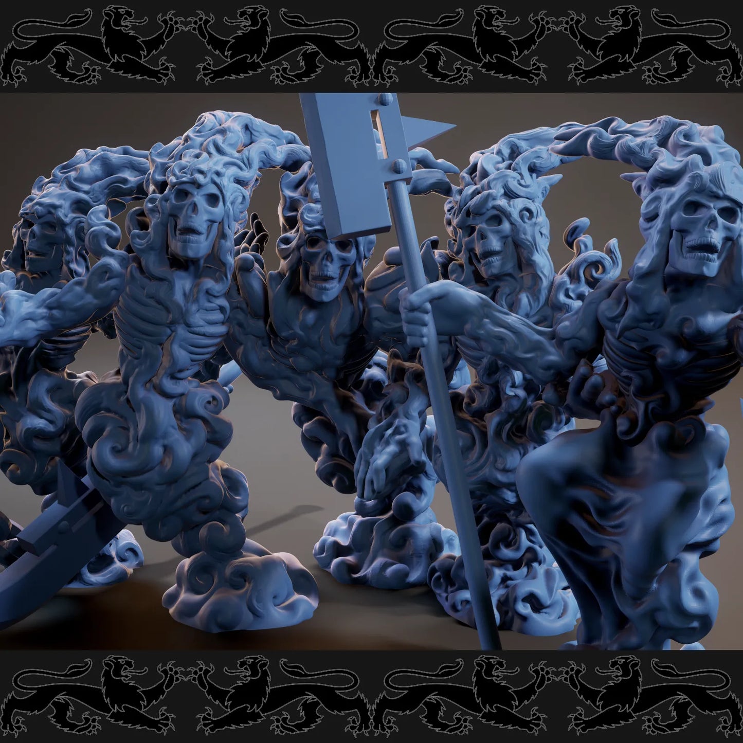 Brayan Nafarrate - Bestiary #3 - Spirits #2 - DnD/TTRPG Figure/Miniature Figure