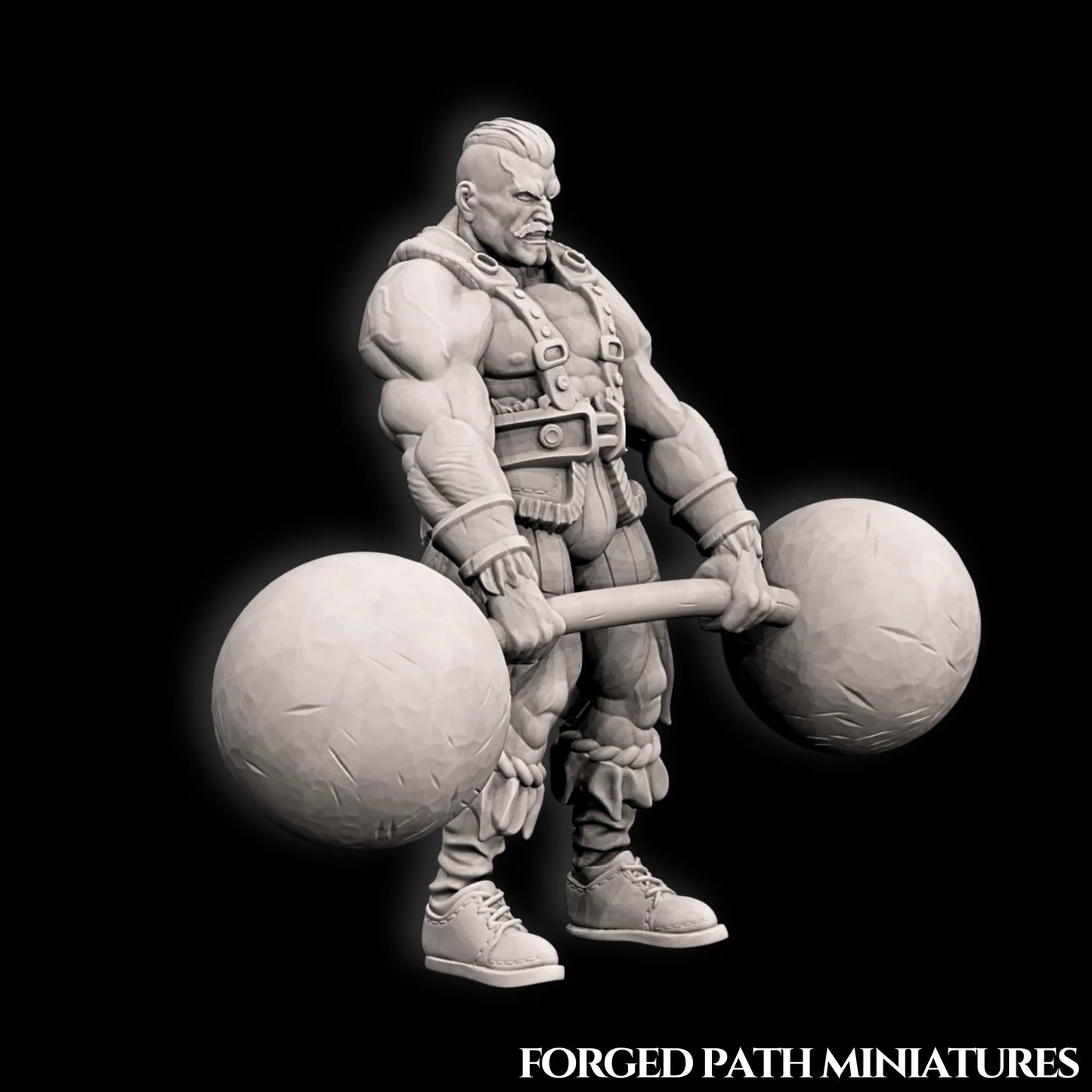 Forged Path - Willowbrook Circus - Strongman - DnD/Pathfinder/TTRPG Figure