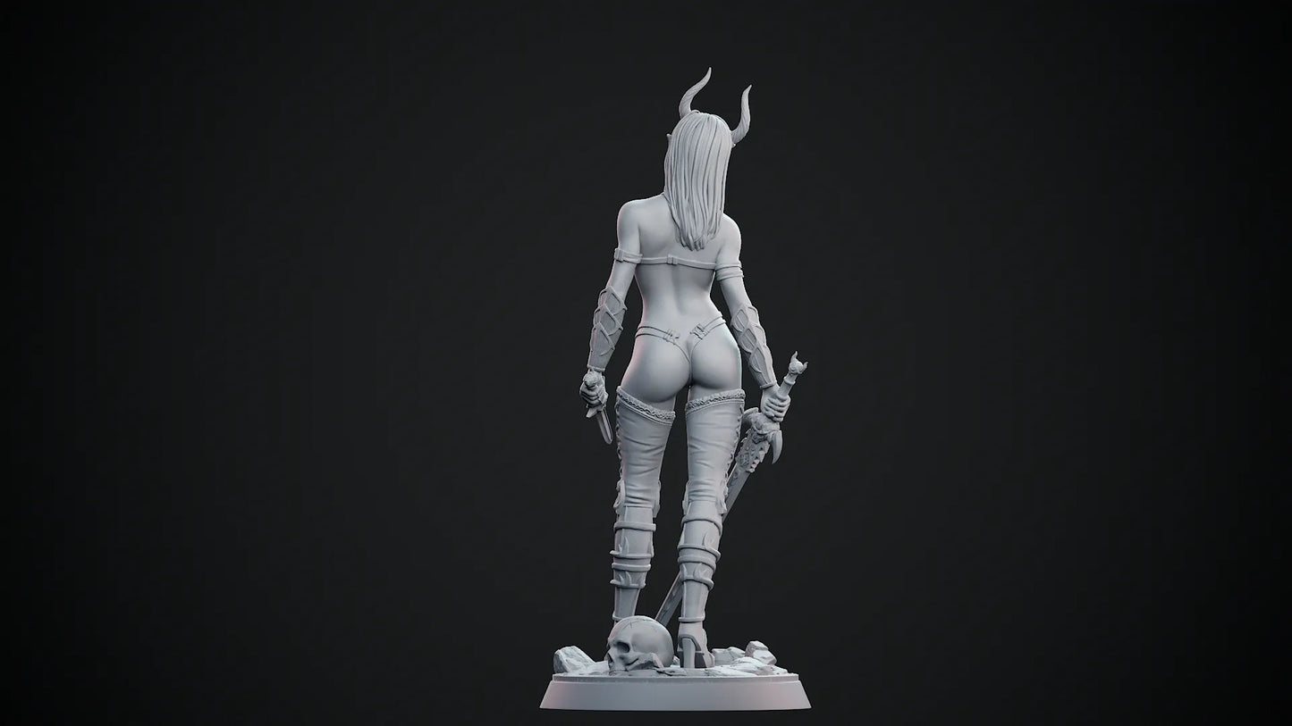 Mad Hawk Miniatures - Demon Princess - 75/120mm Pin Up/Figure/Model/Diorama