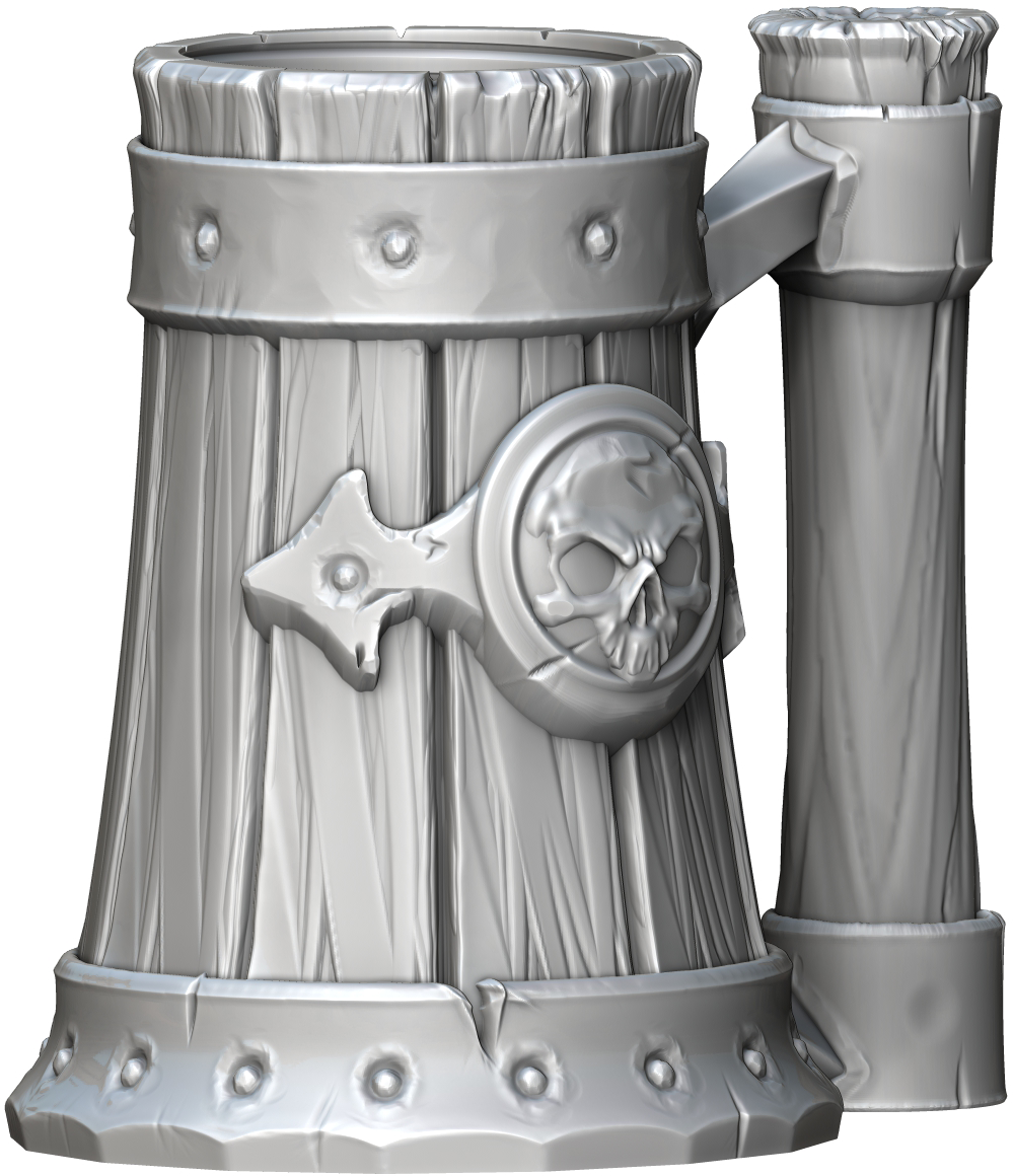 Ars Moriendi - Mythic Mugs - Tavern Mug No.3 - DnD/TTRPG/Roleplaying/Wargames - Helios3DPrinting