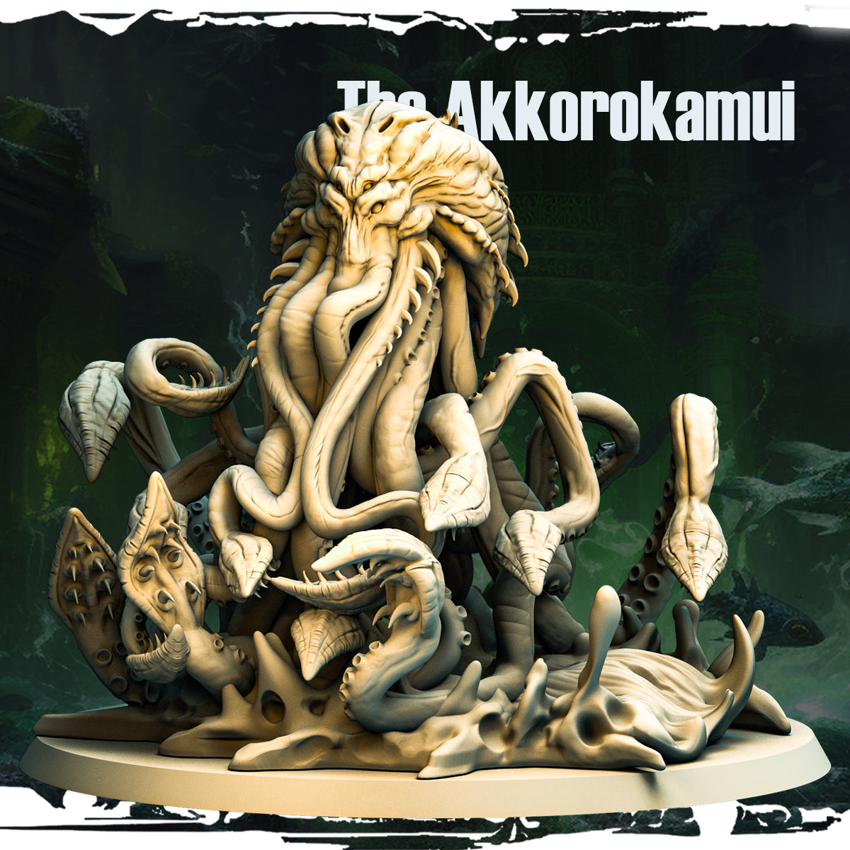 Monolith Arts - Terror on Cursed Waters - Akkorokamui - DnD/TTRPG Figure/Miniature