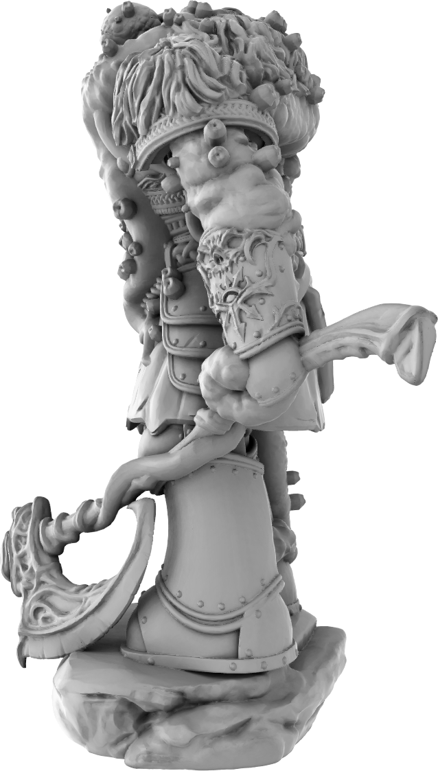 Z Kino - Corrupted Knight #3 - DnD/Pathfinder/TTRPG Figure Miniature